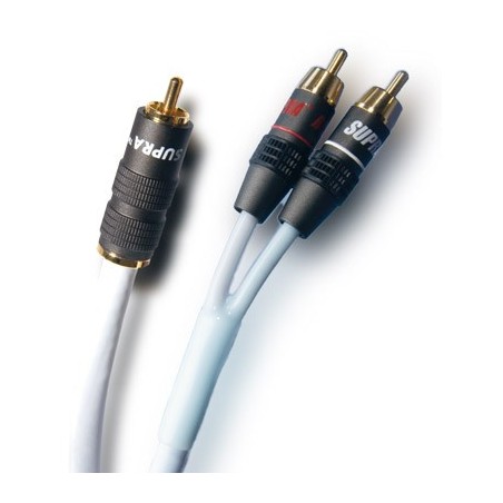 Supra y-link 1rca-2rca blue 12m - cavo di interconnessione
