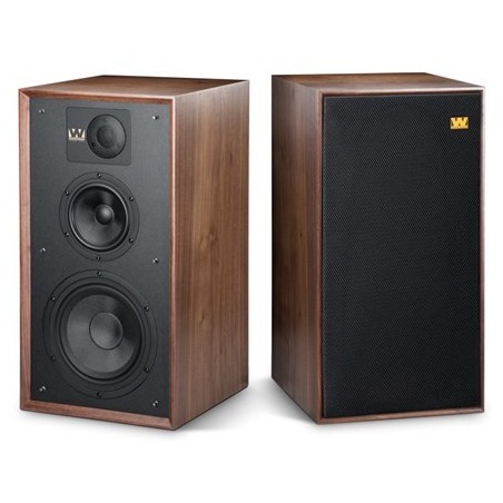 Wharfedale linton heritage walnut veneer - coppia diffusori da stand