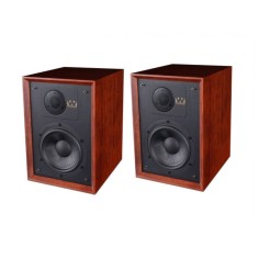 Wharfedale denton 85 mahogany red - coppia diffusori da stand