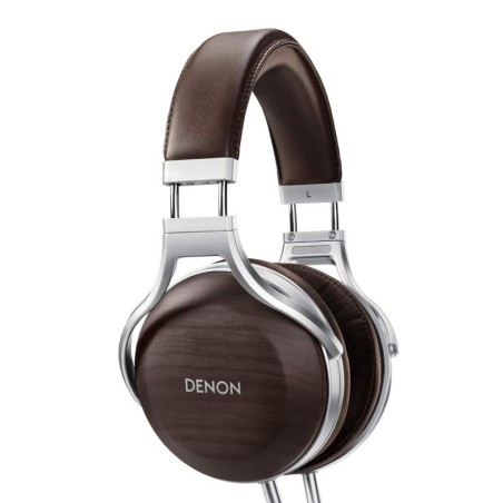 Denon ah-d5200em zebra wood - cuffia con cavo