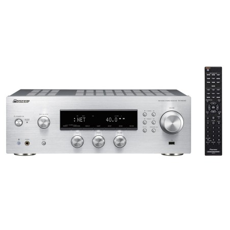 Pioneer sx-n30ae-s it3 silver - ricevitore di rete 2 canali + as-db100-b dab bundle