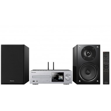 Pioneer x-hm86d-s silver - microsistema di rete hi-fi