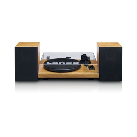 Lenco ls-500 wood - giradischi con diffusori
