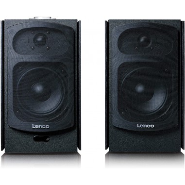 Lenco spb-260bk black - altoparlante stereo bluetooth