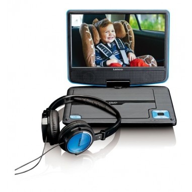 Lenco dvp-910 blue - lettore dvd portatile