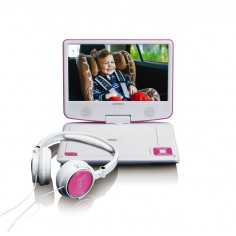 Lenco dvp-910 pink - lettore dvd portatile