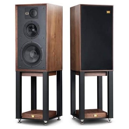Wharfedale linton + wharfedale stand opzionale per linton (noce)
