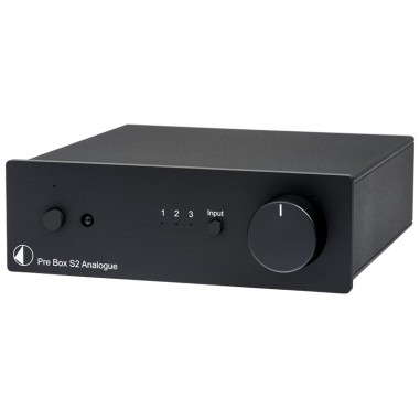 Pro-ject pre box s2 analogue silver - preamplificatore stereo