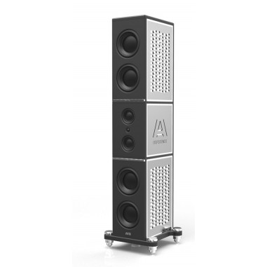 Avid hifi reference one laudspeaker, nero - coppia diffusori da pavimento