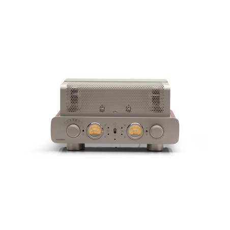 Melody an300b max silver + wood - amplificatore valvolare integrato