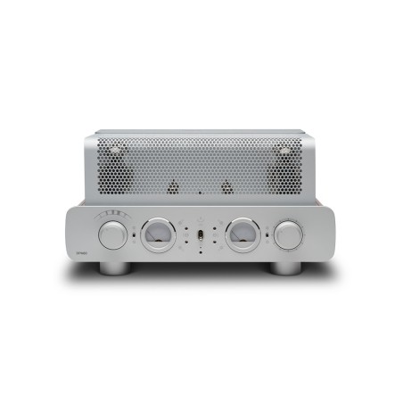 Melody dpm80 silver + wood - amplificatore valvolare integrato