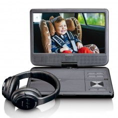 Lenco dvp-1017bk - lettore dvd portatile