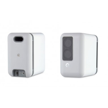 Q acoustics q active 200 bianco - coppia diffusori attivi wireless