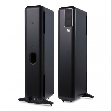 Q acoustics q active 400 nero - coppia diffusori da pavimento