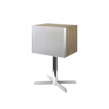 Geneva DeCon Walnut wood and Champagne aluminium - Altoparlante Stereo Hi Fi