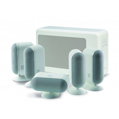 Q acoustics q 7000i 5.1 slim speaker pack bianco - sistema home cinema