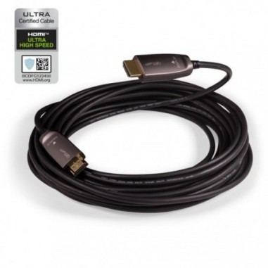 QED PERFORMANCE OPTICAL ULTRA HS HDMI 10mt - Cavo ottico HDMI