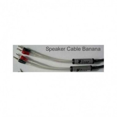 Silvercom Audio Speakercable 3,0 m silver banana - Coppia cavi di potenza 3mt