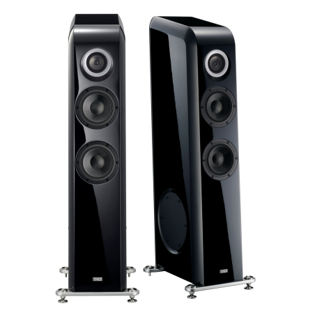 TAD TAD-E1TX-K Evolution One Nero laccato lucido - Coppia diffusori da pavimento