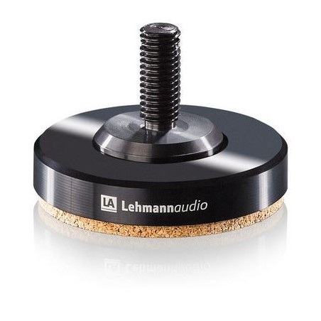 Lehmannaudio 3S Point 3.8 Nero - Set 3 piedini assorbi risonanze