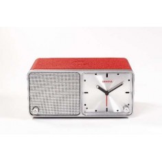 Geneva GENEVA TIME Red - Cassa Bluetooth e orologio sveglia