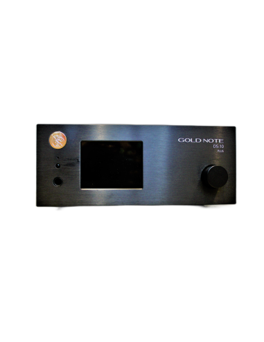 Gold Note DS-10 PLUS DAC STREAM Black EX DEMO - Convertitore D/A