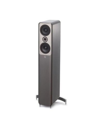 Q Acoustics Q CONCEPT 50 silver high gloss - Coppia diffusori da pavimento