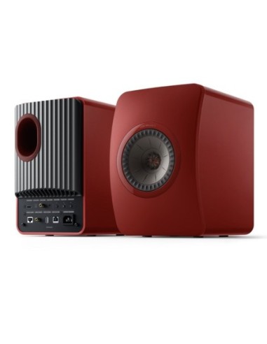 KEF LS50 Wireless 2 Rosso Cremisi Edizione Speciale - Sistema audio attivo HD streaming