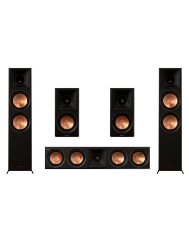 Pack diffusori KLIPSCH RP-8000F II HCM 5.0 noce