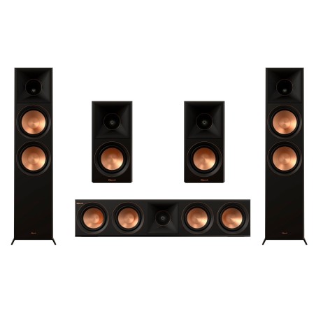 Pack diffusori KLIPSCH RP-8000F II HCM 5.0 noce