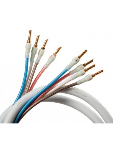 Supra quadrax 4x2.0 bi-amp combicon 3m - coppia cavi per diffusori  espositivo