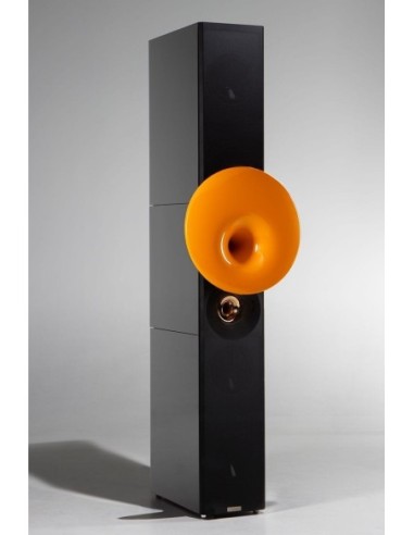 Acapella Campanile 2 nero - Coppia diffusori da pavimento