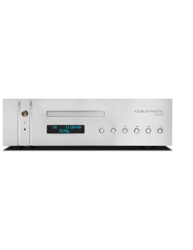 Gold Note CD-1000 MKII Deluxe DSD Silver - Lettore CD High-End