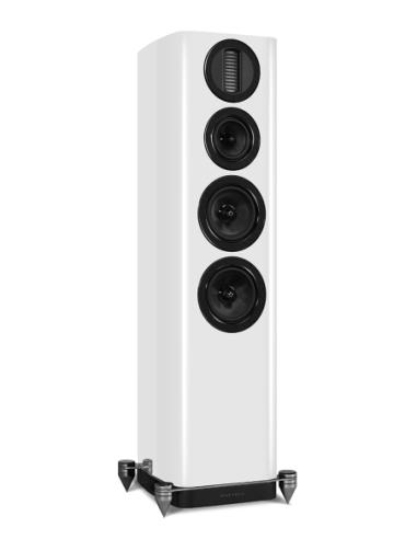 Wharfedale AURA 3 White hi-gloss - Coppia diffusori da pavimento