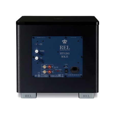 REL Acoustics HT/1205 MKII Nero spazzolato - Subwoofer amplificato