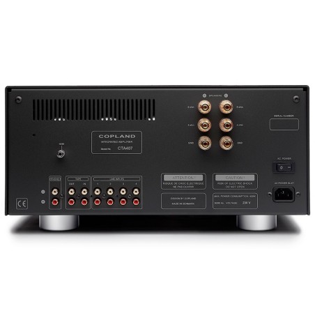 Copland CTA 407 Nero e Silver - Amplificatore integrato a valvole
