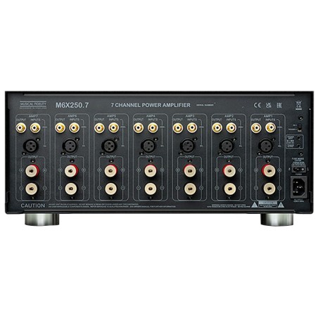 Musical Fidelity M6x 250.7 Nero - Finale di potenza