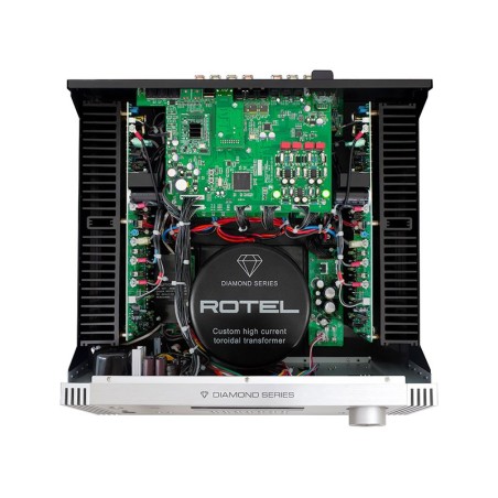 Rotel RA-6000 Silver - Amplificatore integrato stereo serie Diamond
