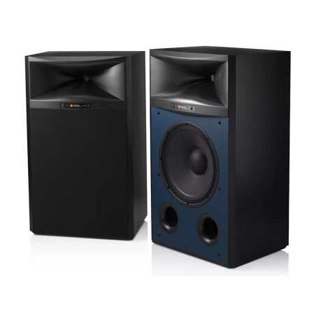JBL 4367 Nera con griglia nera - Coppia diffusori da pavimento