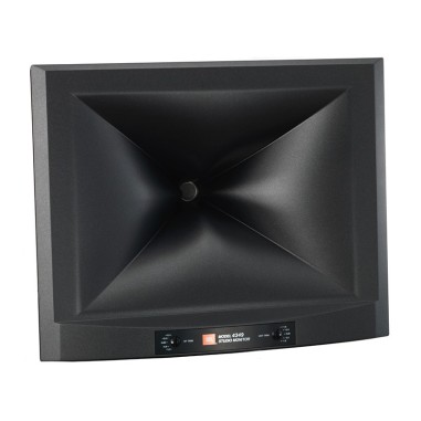 JBL 4349 Nera con griglia nera - Coppia diffusori da pavimento/stand