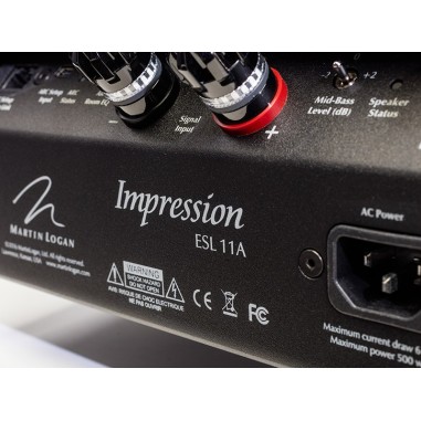 MartinLogan Impression ESL 11A Laccato Nero - Coppia diffusori da pavimento