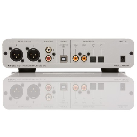 Musical fidelity mx dac silver - convertitore digitale/analogico