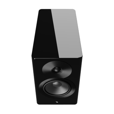 Dynaudio Focus 10 Black High Gloss - Coppia diffusori attivi wireless HiFi da scaffale