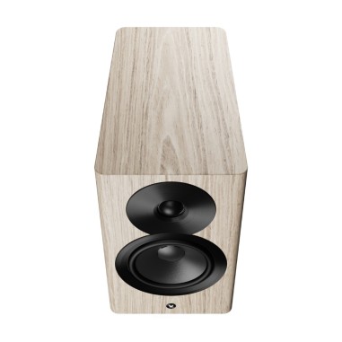 Dynaudio Focus 10 Blonde Wood - Coppia diffusori attivi wireless HiFi da scaffale