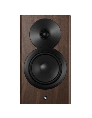 Dynaudio Focus 10 Walnut Wood - Coppia diffusori attivi wireless HiFi da scaffale