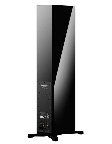 Dynaudio Focus 30 Black High Gloss - Coppia diffusori attivi WiFi compatti da pavimento