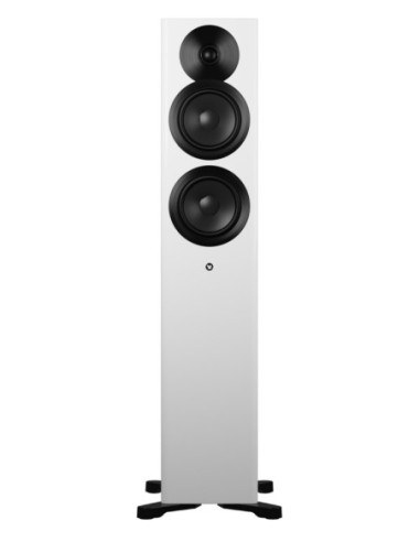 Dynaudio Focus 30 White High Gloss - Coppia diffusori attivi WiFi compatti da pavimento