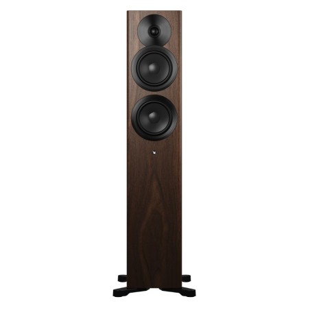 Dynaudio Focus 30 Walnut Wood - Coppia diffusori attivi WiFi compatti da pavimento