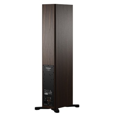 Dynaudio Focus 30 Walnut Wood - Coppia diffusori attivi WiFi compatti da pavimento