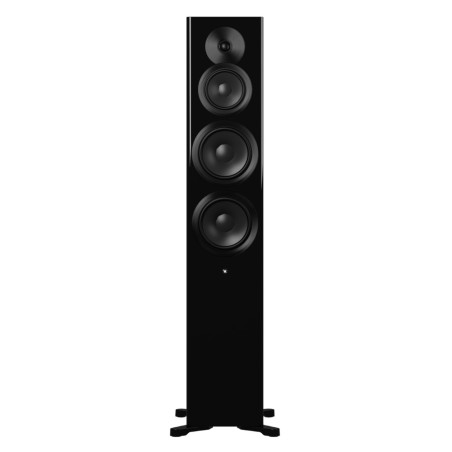 Dynaudio Focus 50 Black High Gloss - Coppia diffusori attivi wireless HiFi da pavimento